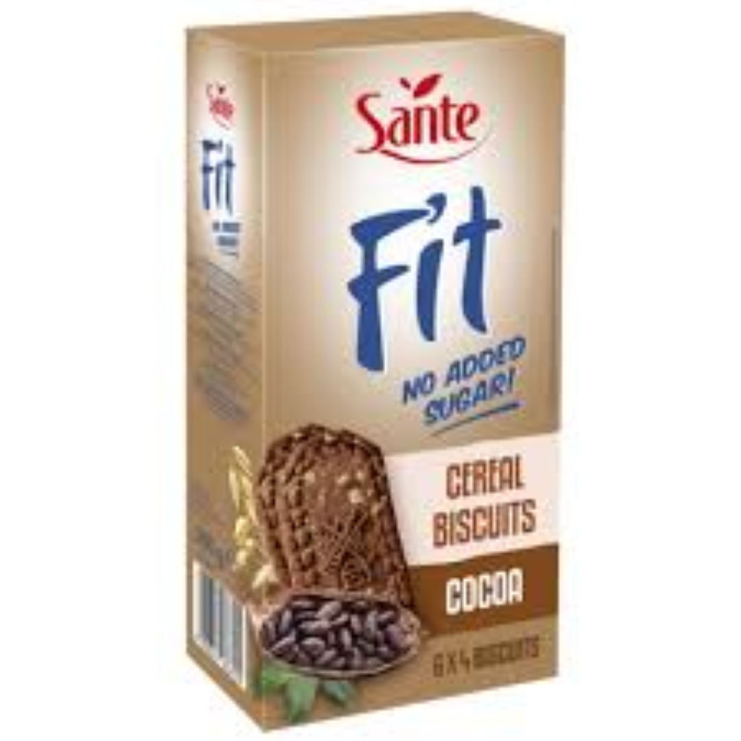 SANTE FIT CEREAL BISCUITS COCOA 300G